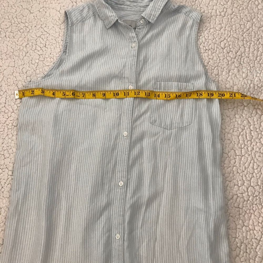 Rails Stripe Midi Dress Size Medium - image 3